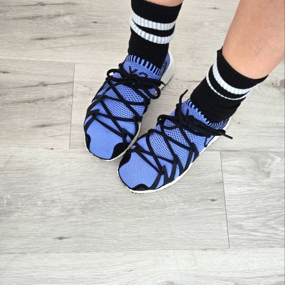 Y-3 | Ratio Racer 'Legend Purple' sporty knit trainers sneakers | WMS 7 - Picture 1 of 13